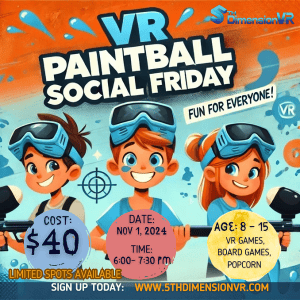 VR Paintball Social Friday