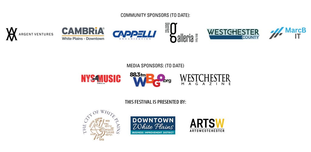 JazzFest White Plains Sponsors